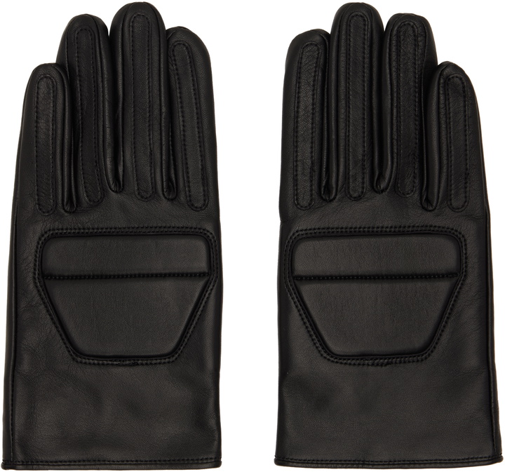 Photo: YOHJI YAMAMOTO Black Padded Short Gloves