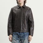 Diesel Men's Leather Jacket in Black