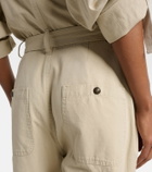 Marant Etoile Nessime cotton and linen jumpsuit