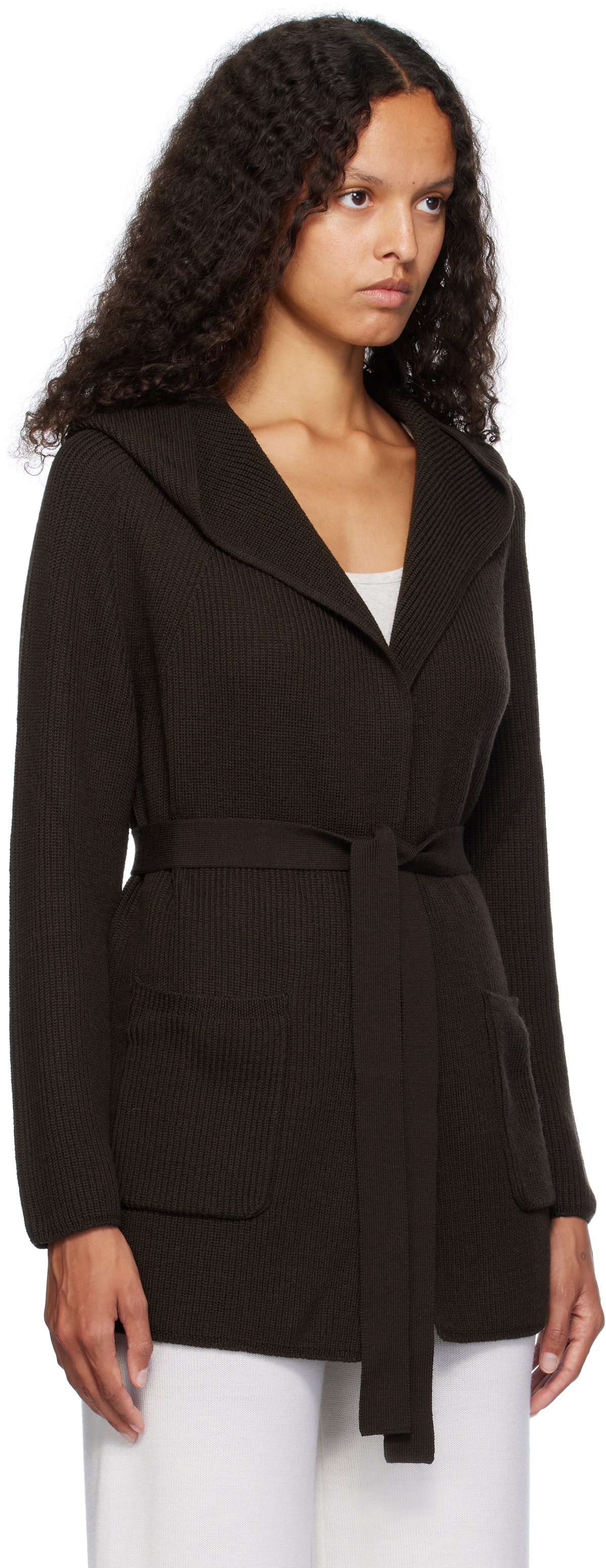 Max Mara Leisure Brown Finezza Cardigan