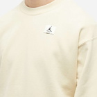 Air Jordan Men's Flight Fleece Crew Neck in Beach