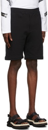 Alexander McQueen Black French Terry Shorts