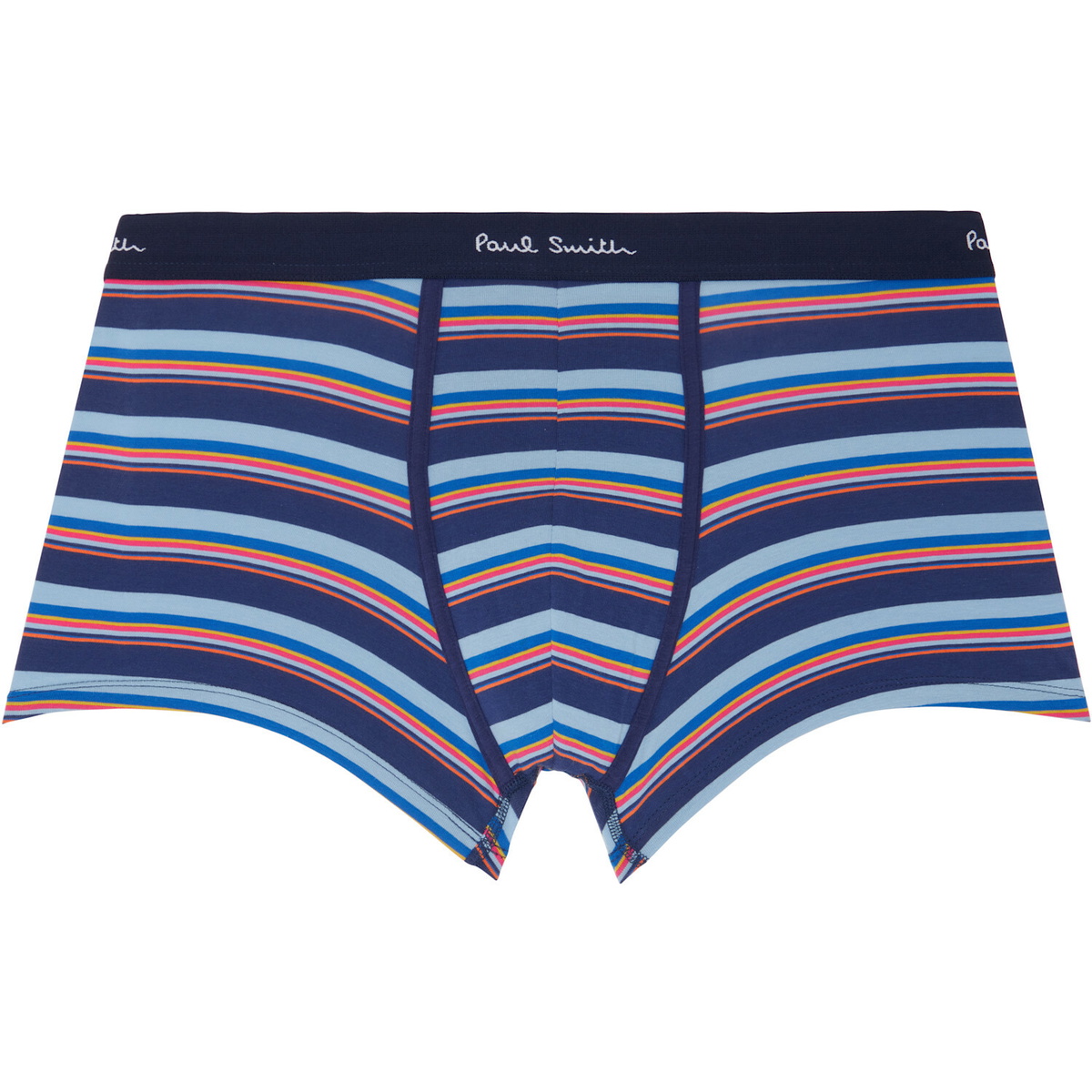 Paul Smith Five-Pack Multicolor Stripe & Plain Briefs