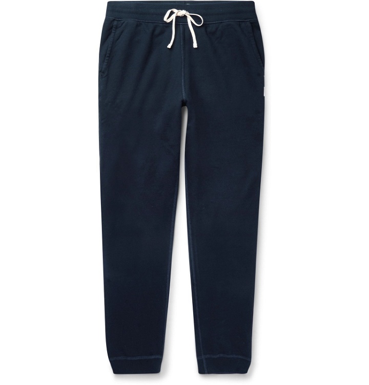 Photo: Reigning Champ - Slim-Fit Loopback Cotton-Jersey Sweatpants - Blue