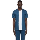 PS by Paul Smith Blue and White Tie-Dye T-Shirt