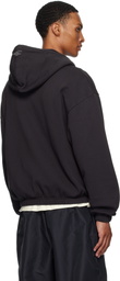 Umbro Black Heraldic Zip Up Hoodie