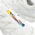 Salomon XT-6 Sneakers in White/Lunar Rock