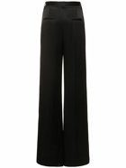 GABRIELA HEARST - Mabon Belted Double Satin Wide Pants