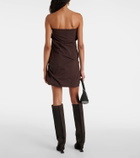 Entire Studios Gathered bustier dress