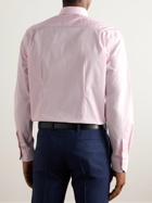 Paul Smith - Slim-Fit Cutaway-Collar Cotton-Poplin Shirt - Pink