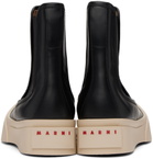 Marni Black Pablo Chelsea Boots