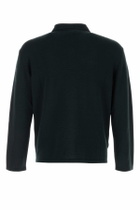 Namacheko Midnight Blue Wool Polo Shirt