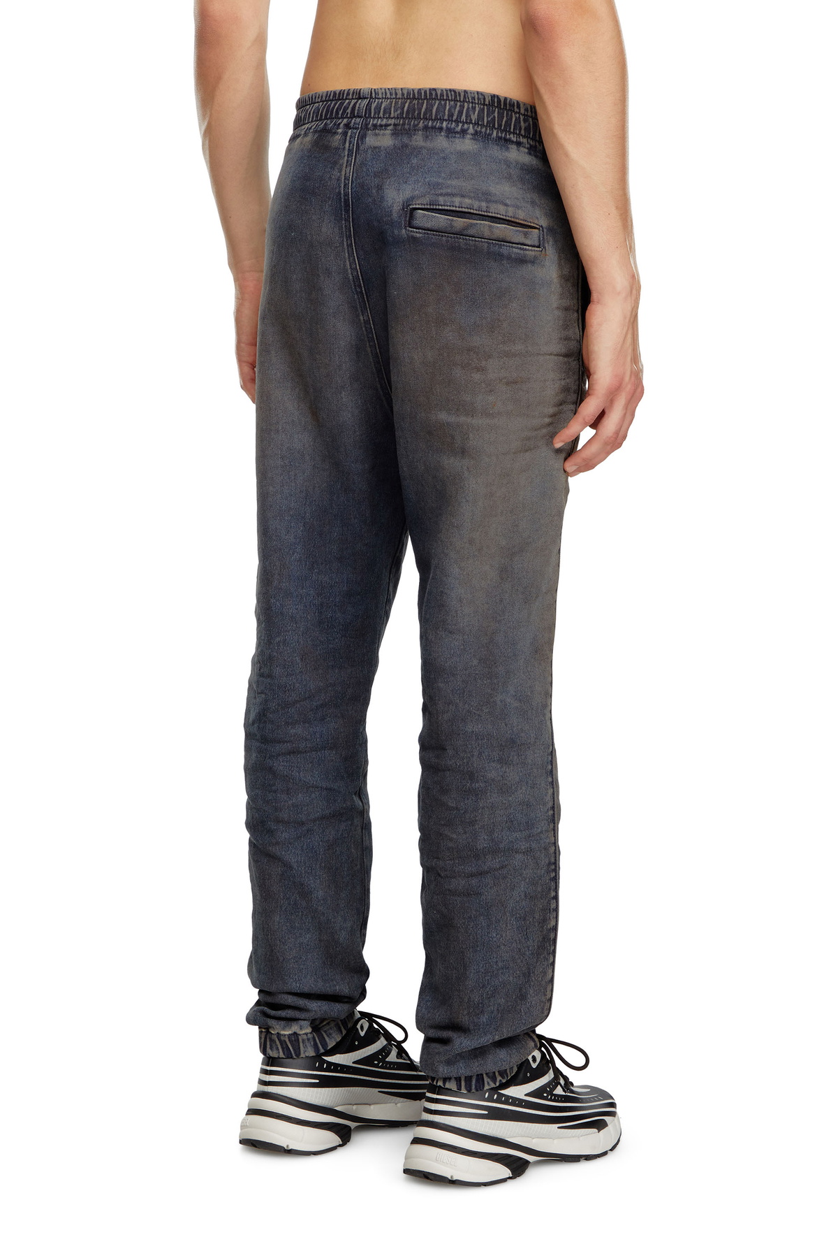 DIESEL ディーゼル Slim D-Labb Track Denim Diesel Slim D-Labb Track denim - Jeans Mens in Blue Diesel