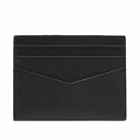 Givenchy Men's Grained Leather Logo Card Holder in Black