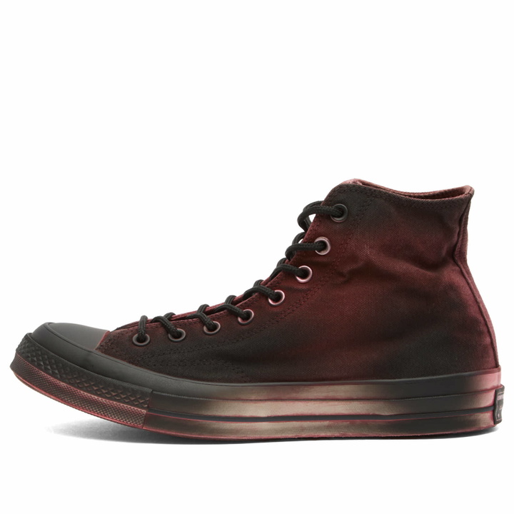 Photo: Converse Chuck Taylor 1970s Hi LTD Sneaker in Maroon/Dirt Dye