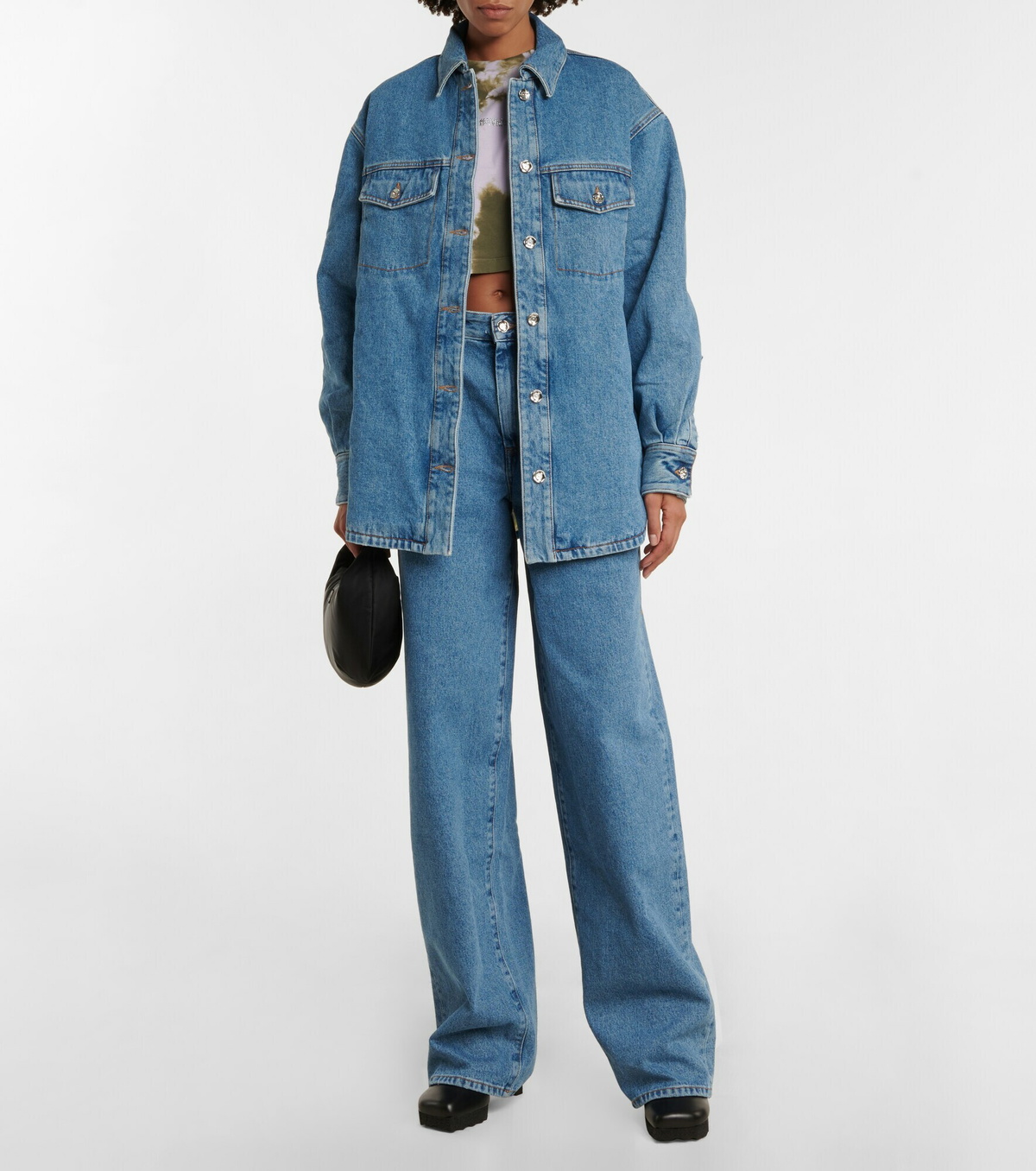 【used】 【一点物】Big denim shirt 折形　オーバーサイズ 楽天市場】Levis SILVERTAB リーバイス シルバータブ A3404