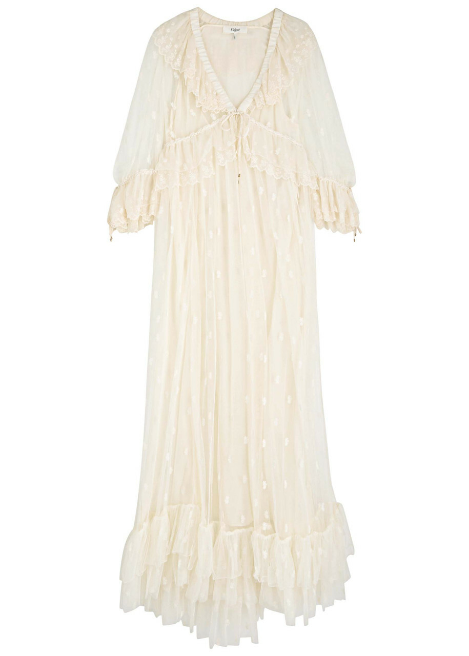 ワンピース Chloe Abito maxi con dettagli cut-out (C24UMR01520 001) Chloe Cut Out Maxi Dress - Black | Parallel