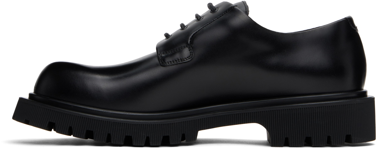 Common Projects Black Chunky Derbys