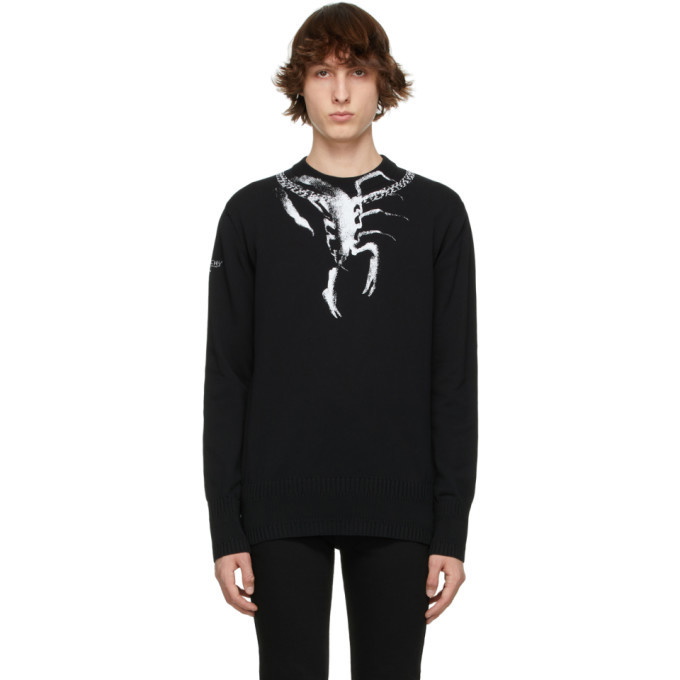 Photo: Givenchy Black Scorpio Print Sweater