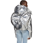 Chen Peng Silver Down Short Jacket
