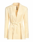 Manila Grace Womens Blazer in Yellow
