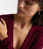 Shay Jewelry 18kt rose gold choker with sapphire and diamonds