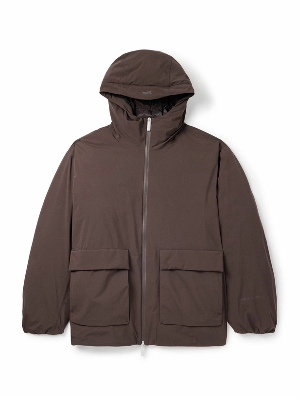 Photo: Laminar - Shell Hooded Parka - Brown