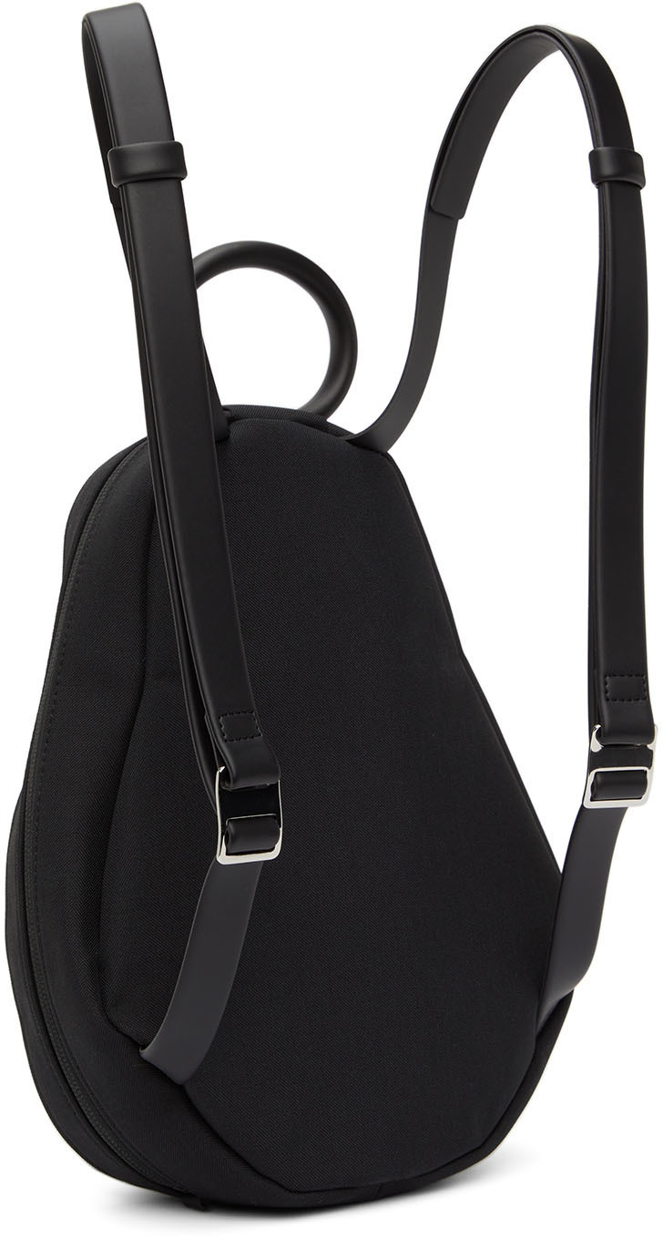 Issey Miyake Black Link Rings Backpack Issey Miyake Men