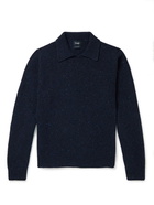 Drake's - Merino Wool Sweater - Blue