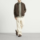 Norse Projects Men's Hornidal Relaxed Track Jacket in Delicioso Brown