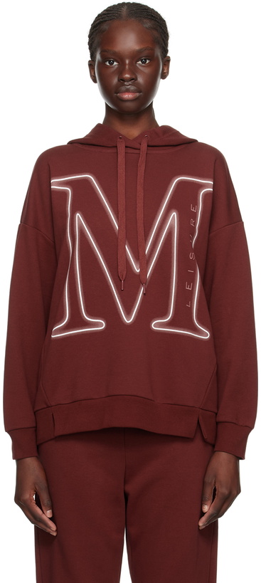 Photo: Max Mara Leisure Burgundy Salice Hoodie