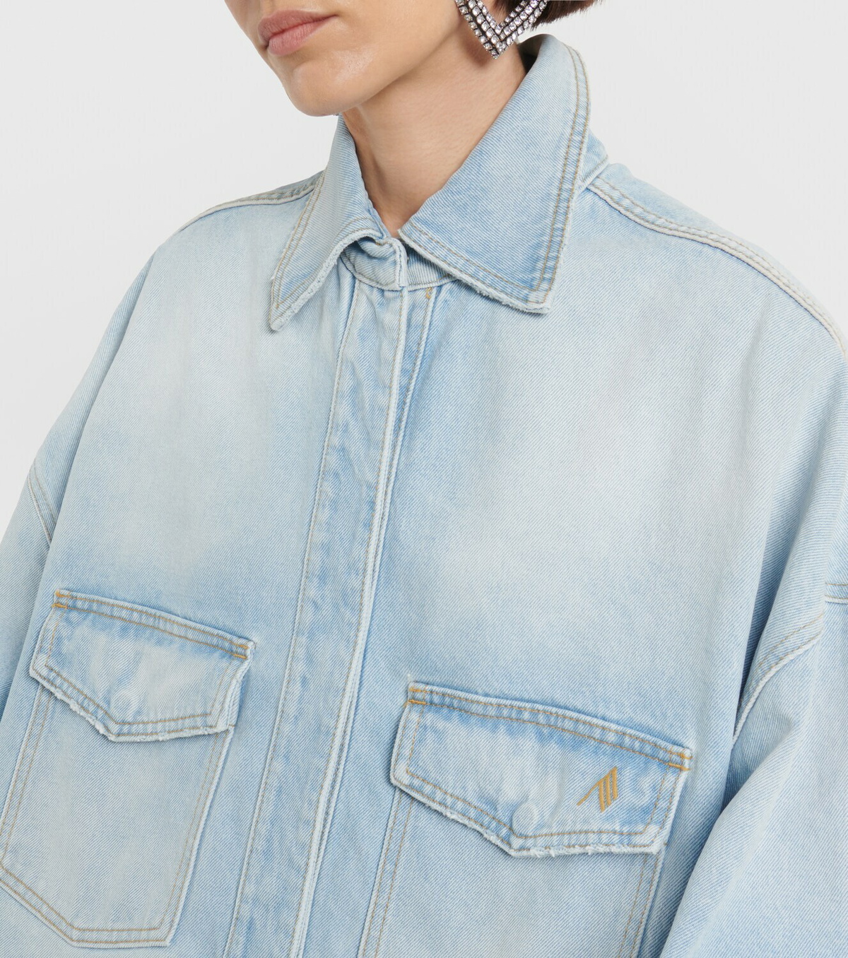 The Attico Denim shirt The Attico