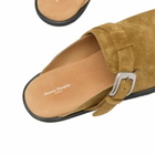Maison Margiela Men's Tabi Anatomic Mules in Breen