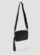 GG Messenger Crossbody Bag in Black