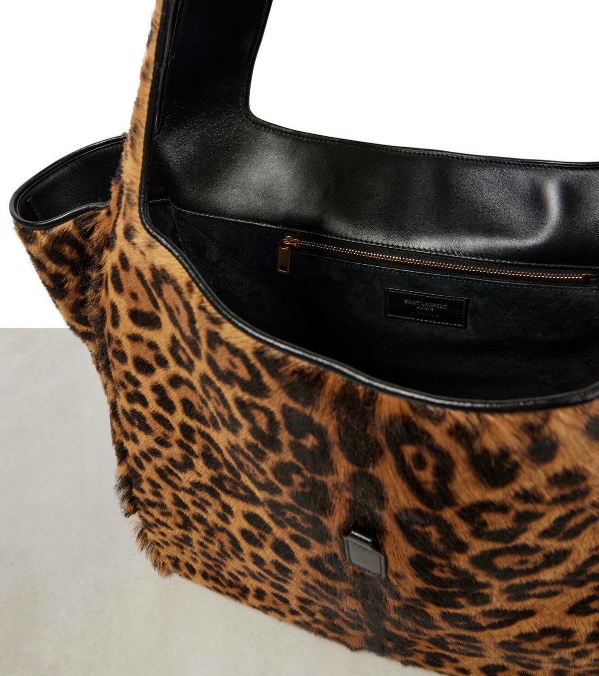 Saint Laurent Le 5 À 7 Bea leopard-print shoulder bag Saint