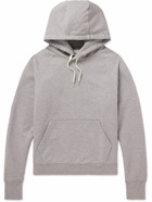 Drake's - Cotton-Jersey Hoodie - Gray