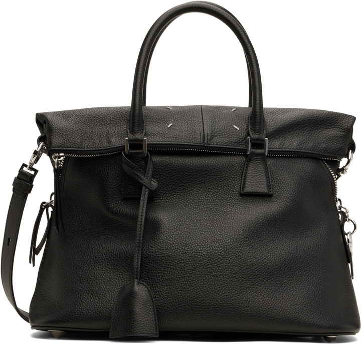 Photo: Maison Margiela Black 5AC Soft Medium Crossbody Bag