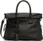 Maison Margiela Black 5AC Soft Medium Crossbody Bag