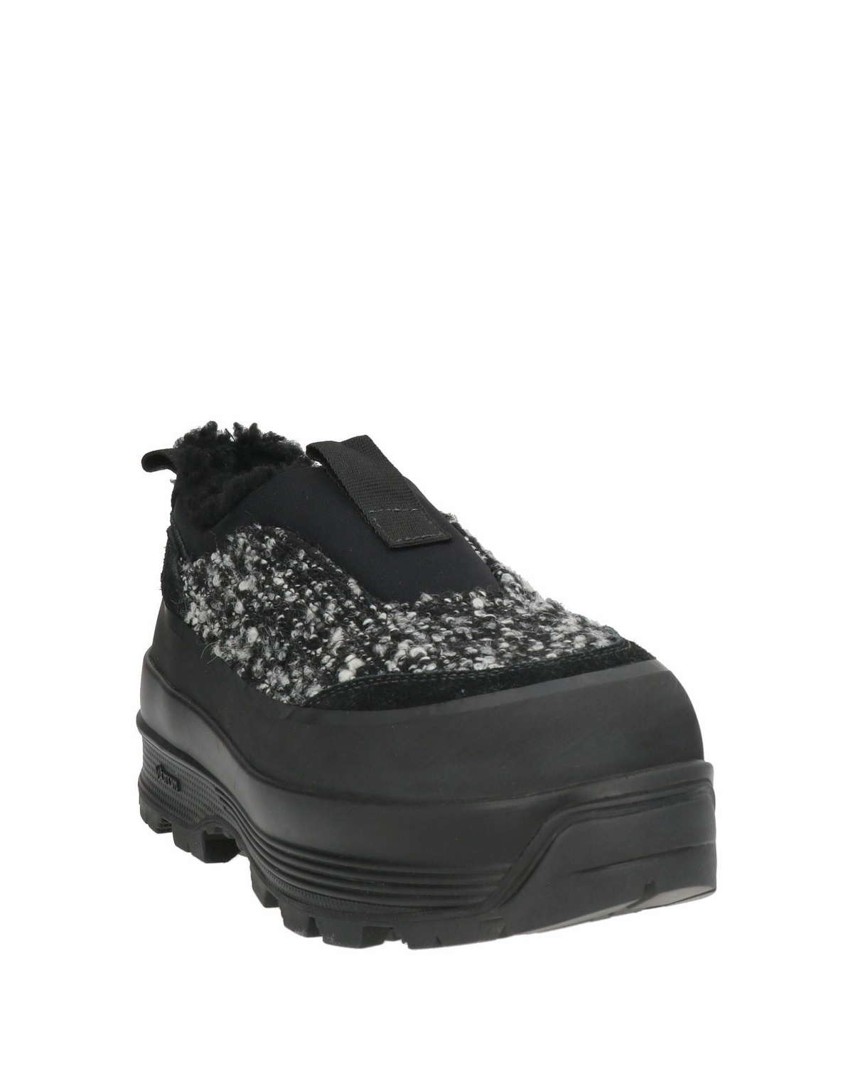 Diemme Badia Basso Shearling Womens Sneakers in Black