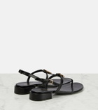 Burberry - Emily 20 leather thong sandals