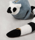 Loewe x Suna Fujita Lemur shearling crossbody bag