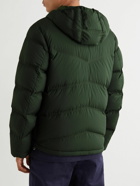 Orlebar Brown - Karoo Quilted Padded Shell Hooded Jacket - Green