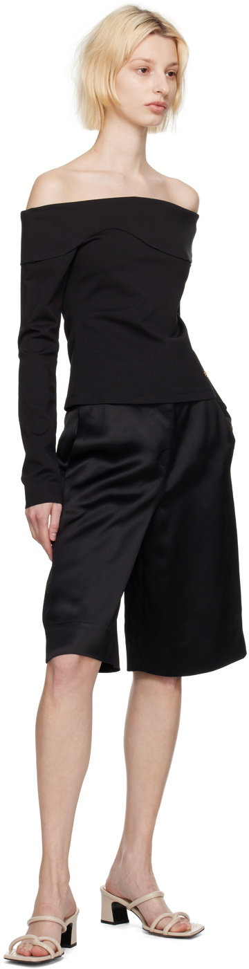CO Black Long Shorts
