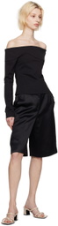 CO Black Long Shorts