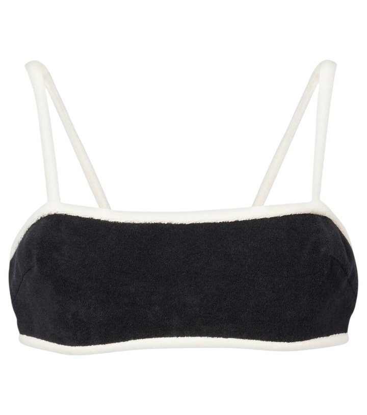 Photo: Adriana Degreas Cotton-blend terry top