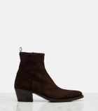Miu Miu Suede ankle boots