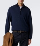 Frescobol Carioca Heitor wool half-zip sweater