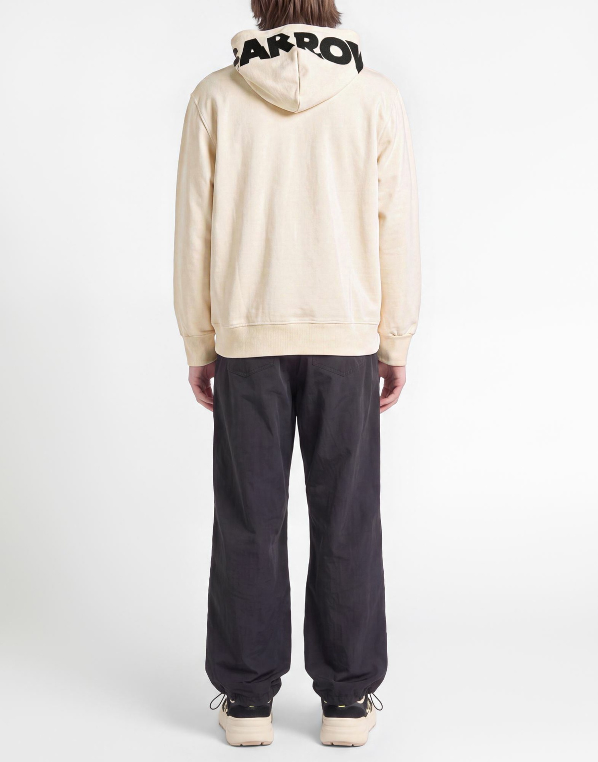 Barrow Mens Sweatshirt in Ivory