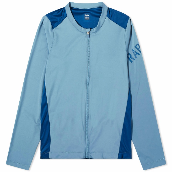 Photo: Rapha Men's Pro Team Long Sleeve Jersey in Dusted Blue/Jewelled Blue
