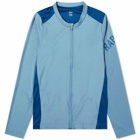 Rapha Men's Pro Team Long Sleeve Jersey in Dusted Blue/Jewelled Blue